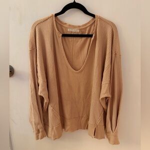 Free People Buttercup Long Sleeve Top